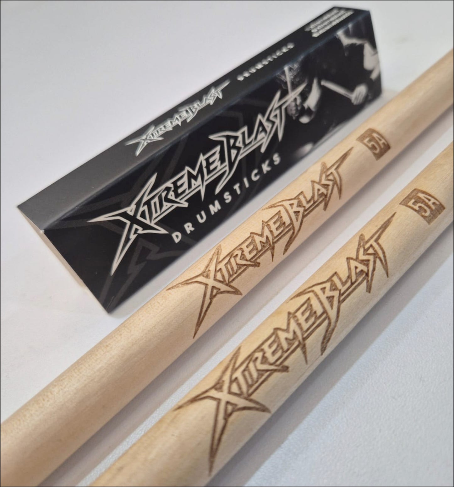 Baquetas punta de Madera 5A / 5B (Madera Arce)