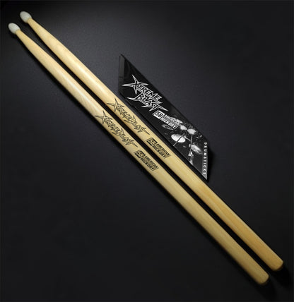 Baquetas punta Nailon 5B (Madera Hickory)